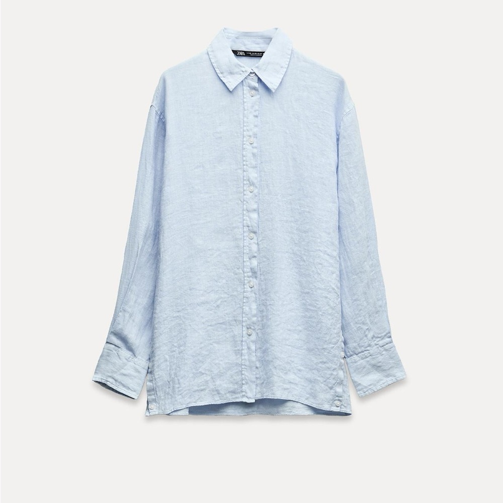 Zara Oversized Linen Shirt